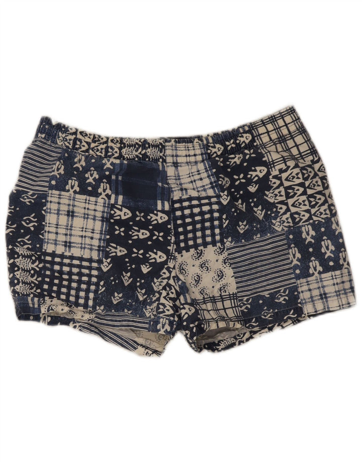 Colmar Herren Badeshorts IT 50 Large Blau Patchwork Baumwolle