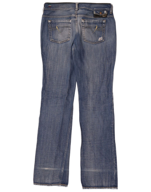 Diesel Damen BEBEL Bootcut Jeans W30 L34 Blaue Baumwolle