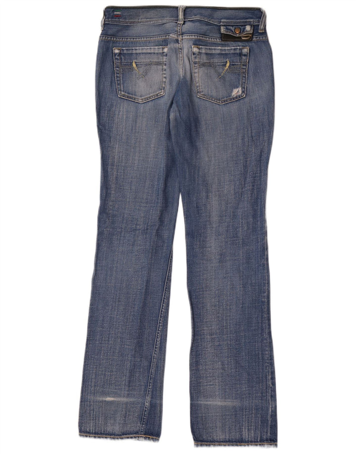 Diesel Damen BEBEL Bootcut Jeans W30 L34 Blaue Baumwolle