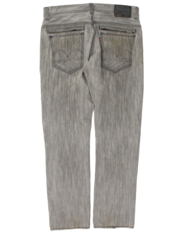 Levi's Herren 511 Slim Jeans W33 L30 Grau gefleckte Baumwolle