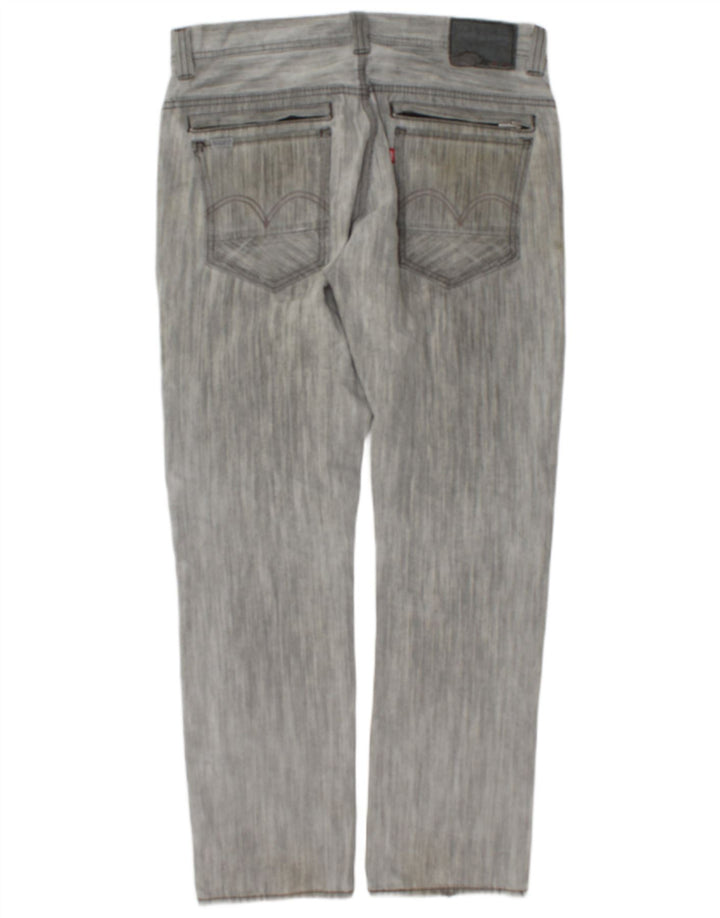 Levi's Herren 511 Slim Jeans W33 L30 Grau gefleckte Baumwolle