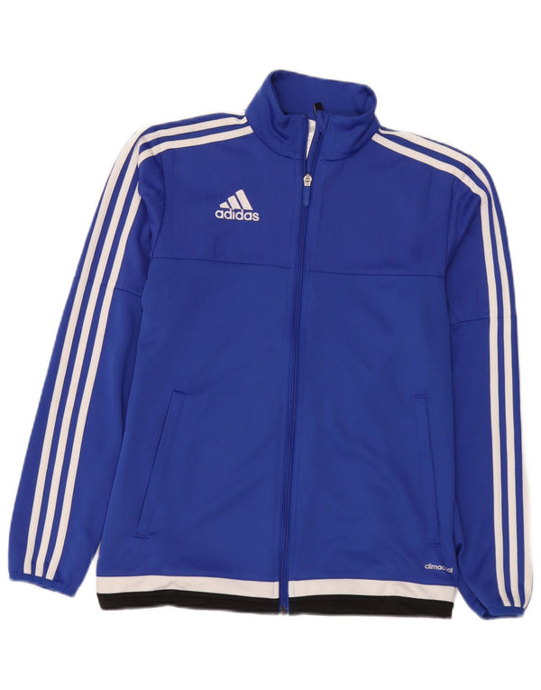 Adidas Herren Climacool Trainingsanzug Top Jacke XS Blau Colourblock Polyester