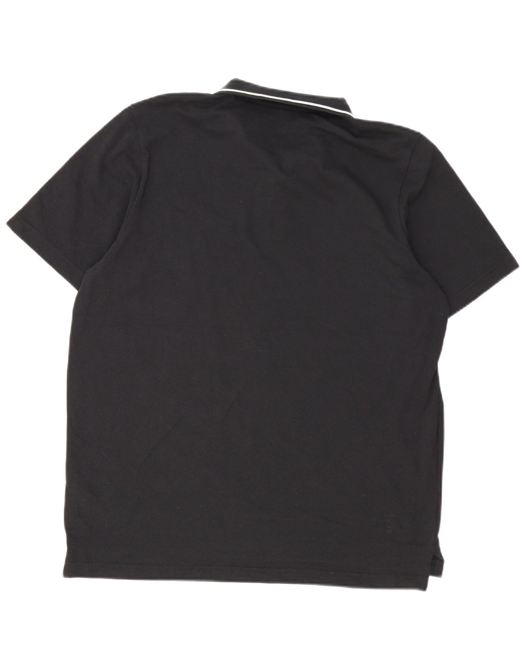 Adidas Herren Poloshirt Große schwarze Baumwolle
