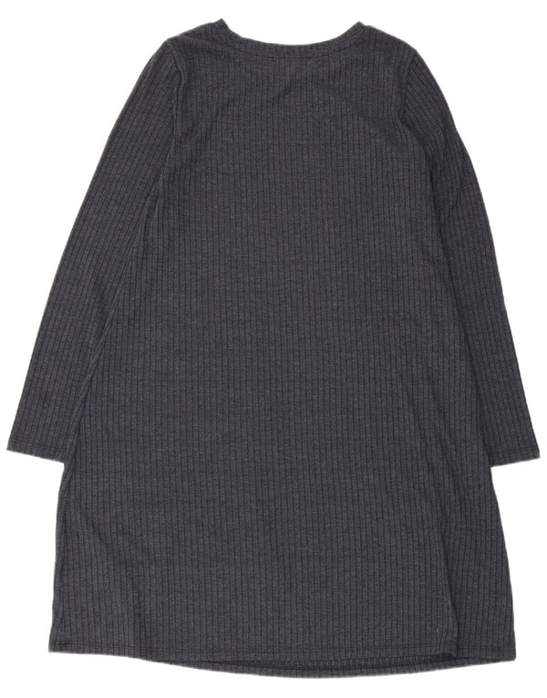 Marks & Spencer Damen Pulloverkleid UK 10 Small Marineblau Polyester