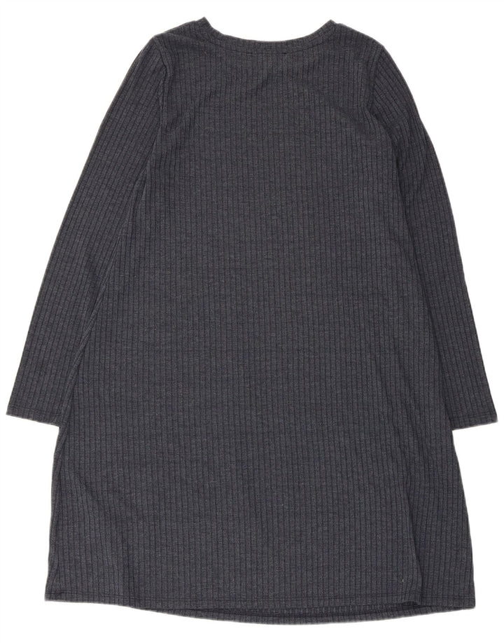 Marks & Spencer Damen Pulloverkleid UK 10 Small Marineblau Polyester