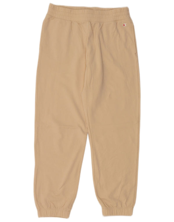 CHAMPION Damen-Trainingshose, Jogginghose, UK 14, mittelbeige Baumwolle