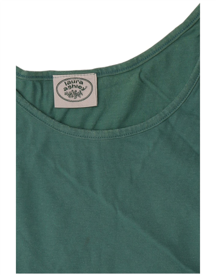 Laura Ashley Damen Crop Vest Top UK 12 Mittelgrün