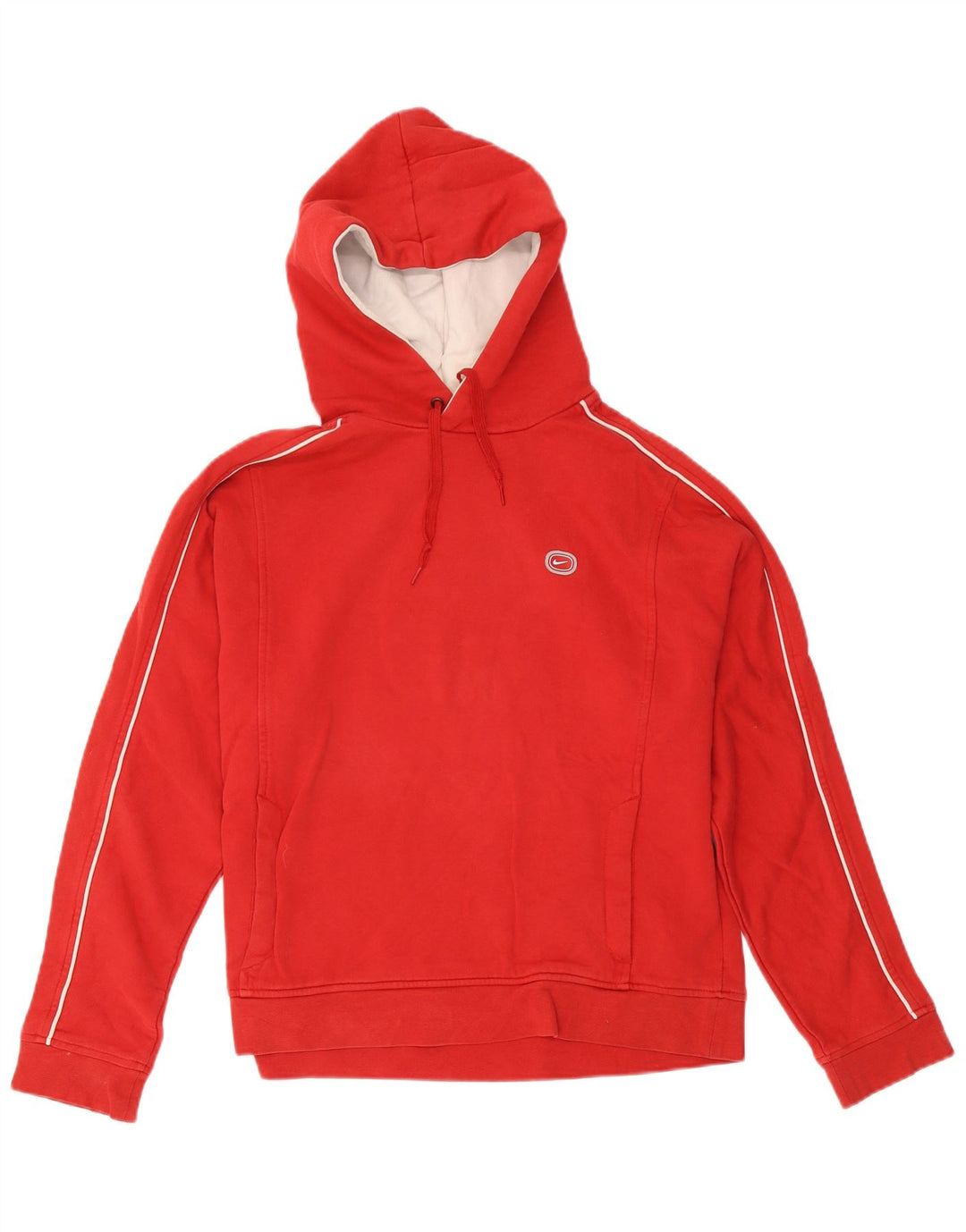 Nike Herren Graphic Hoodie Pullover UK 39/41 Mittelrot
