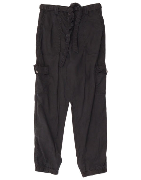Marks & Spencer Damen Jogger-Cargohose UK 10 Small W28 L27 Schwarz