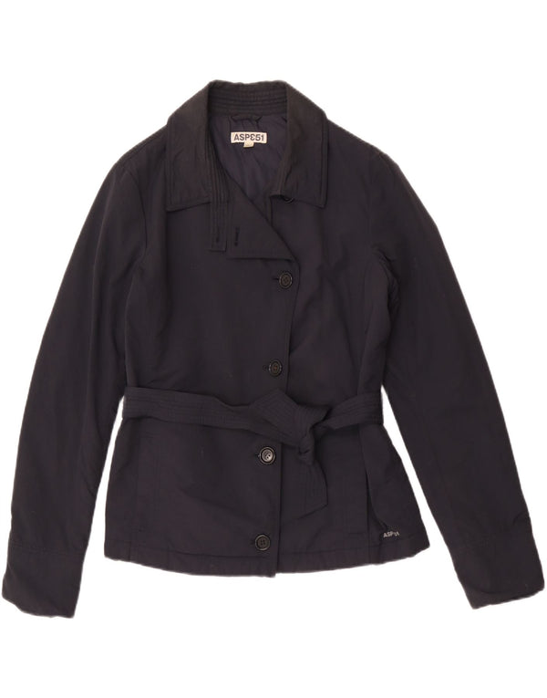 Aspesi Damen Bomberjacke UK 18 XL Marineblau Polyamid