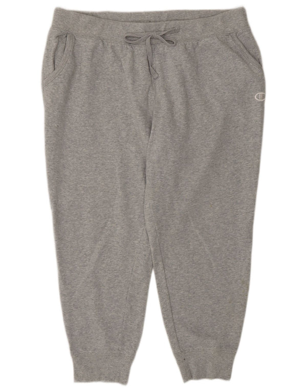 Champion Damen-Trainingshose, Jogginghose, UK 18, XL, grau gefleckte Baumwolle