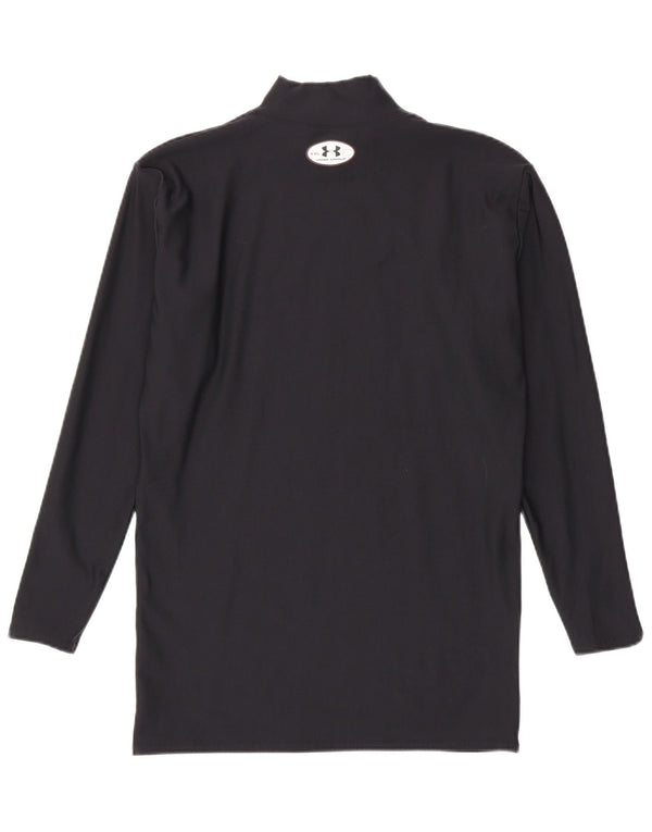 Under Armour Herren Cold Gear Top Langarm 2XL Schwarz Nylon