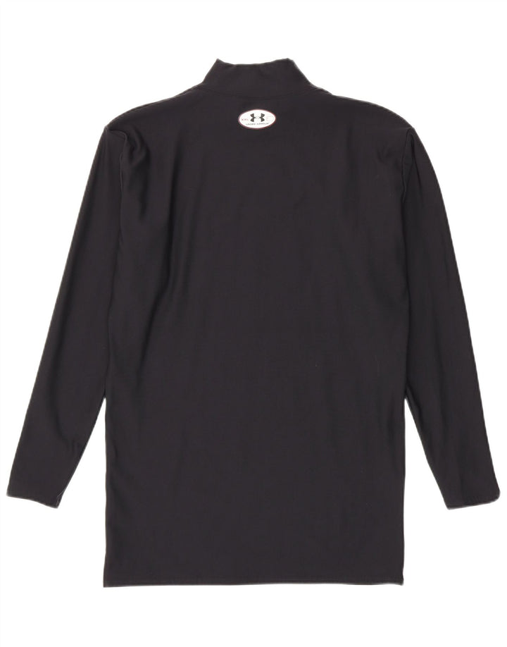 Under Armour Herren Cold Gear Top Langarm 2XL Schwarz Nylon