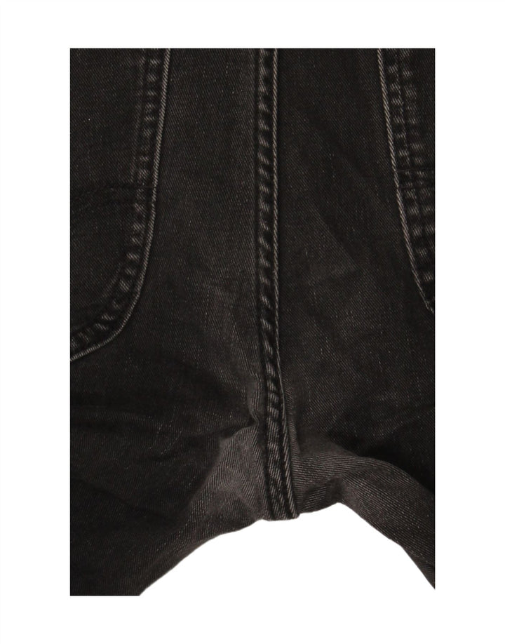 Lee Herren Malone Slim Jeans W30 L30 schwarze Baumwolle