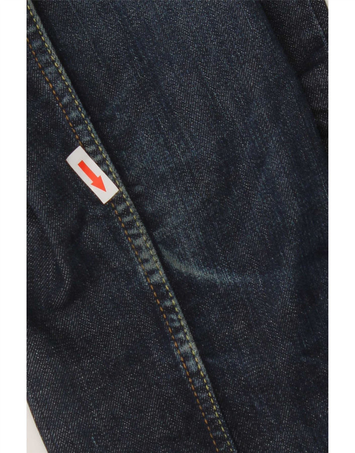 Levi's Damen Slim Jeans W30 L27 Marineblau Baumwolle