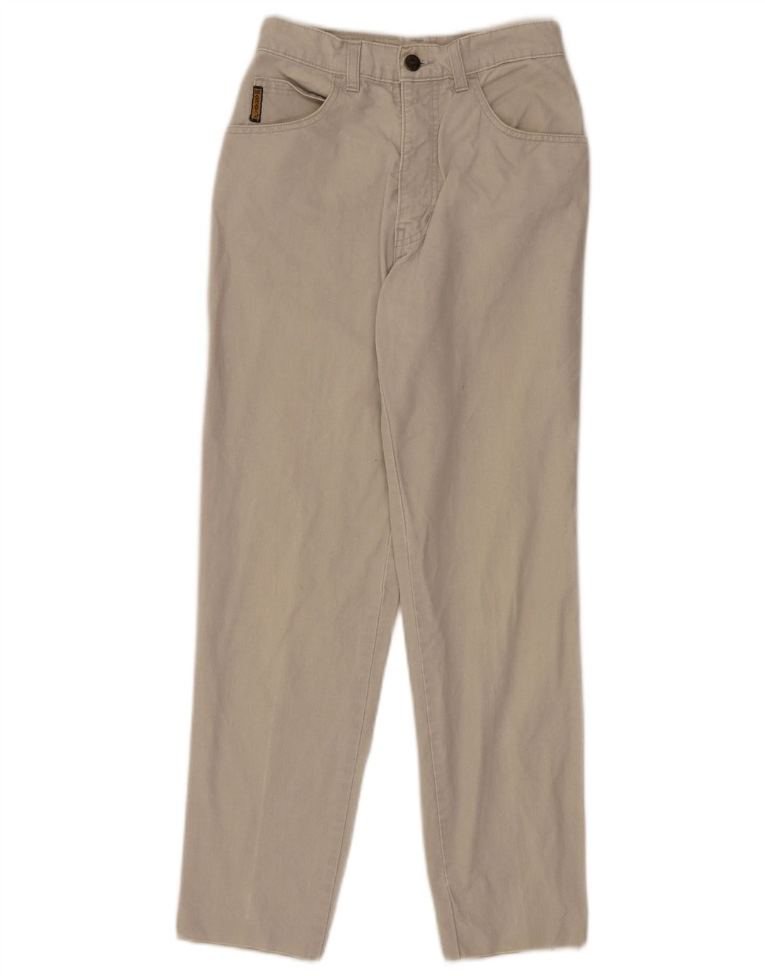 Armani Damen Tapered Jeans W27 L26 Graue Baumwolle