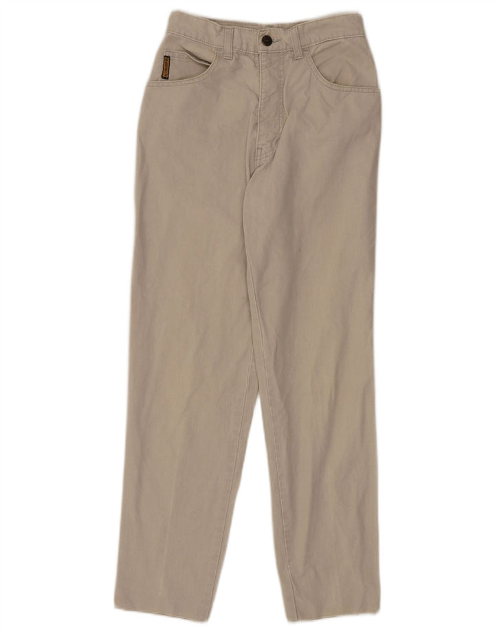 Armani Damen Tapered Jeans W27 L26 Graue Baumwolle