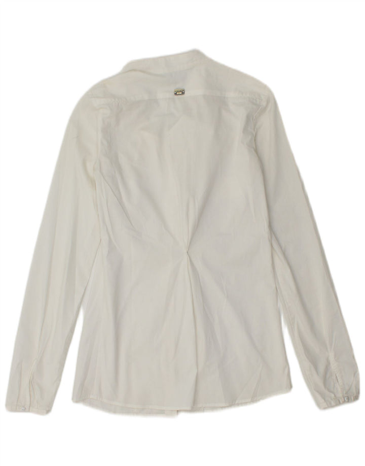 Liu Jo Damen Hemd UK 8 Small Weiß