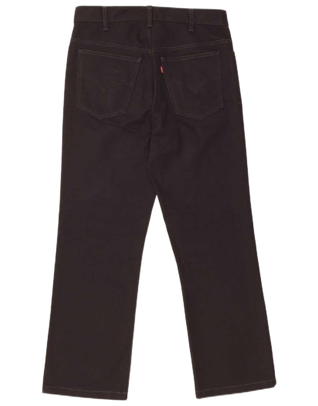 Levi's Herren Straight Jeans W33 L29 Schwarze Baumwolle