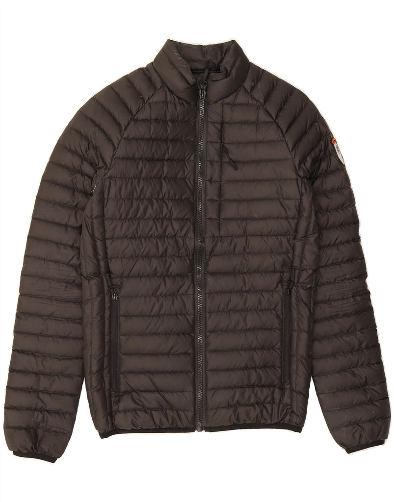 SUPERDRY Mens Padded Jacket UK 34 XS Black Polyester Vintage Superdry and Second-Hand Superdry from Messina Hembry 