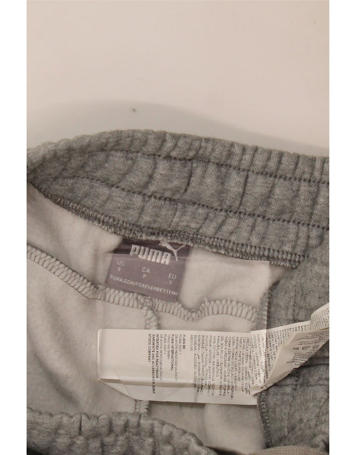 PUMA Herren-Trainingshose, Jogginghose, Größe S, Grau, Baumwolle