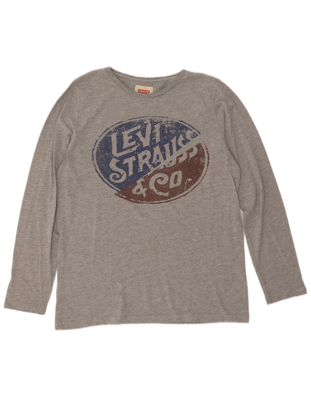 Levi's Jungen Graphic Top Langarm 15–16 Jahre graue Baumwolle