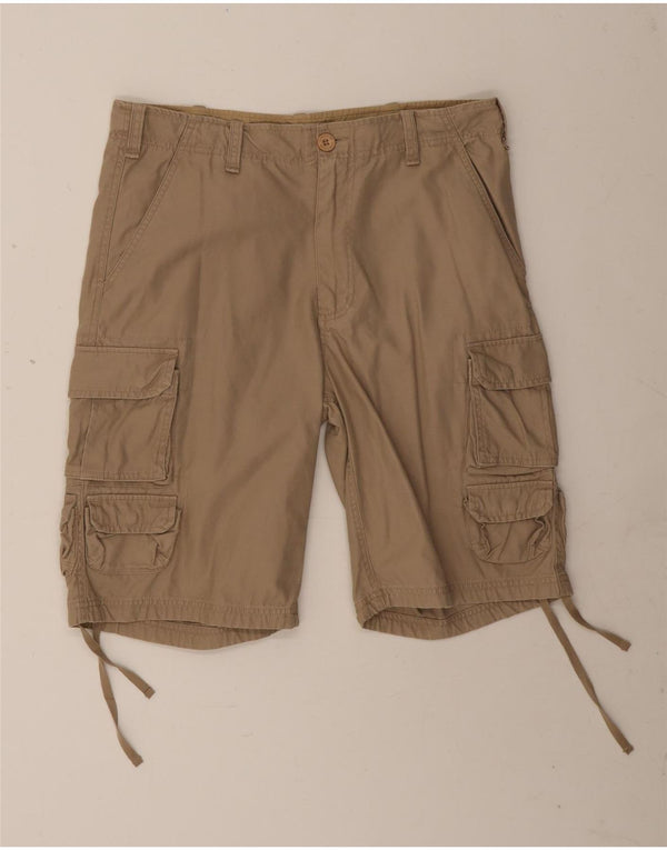 JMC Herren Cargoshorts IT 50 Large W34 Braune Baumwolle