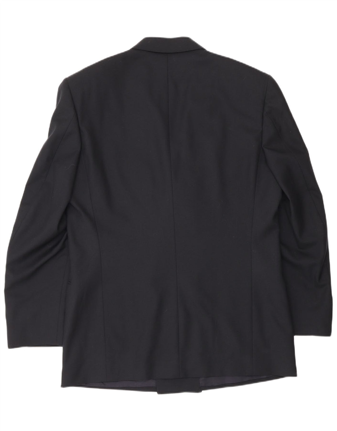 Canali Herren Milano Zweireihiger Blazer Jacke IT 50 Large Marineblau