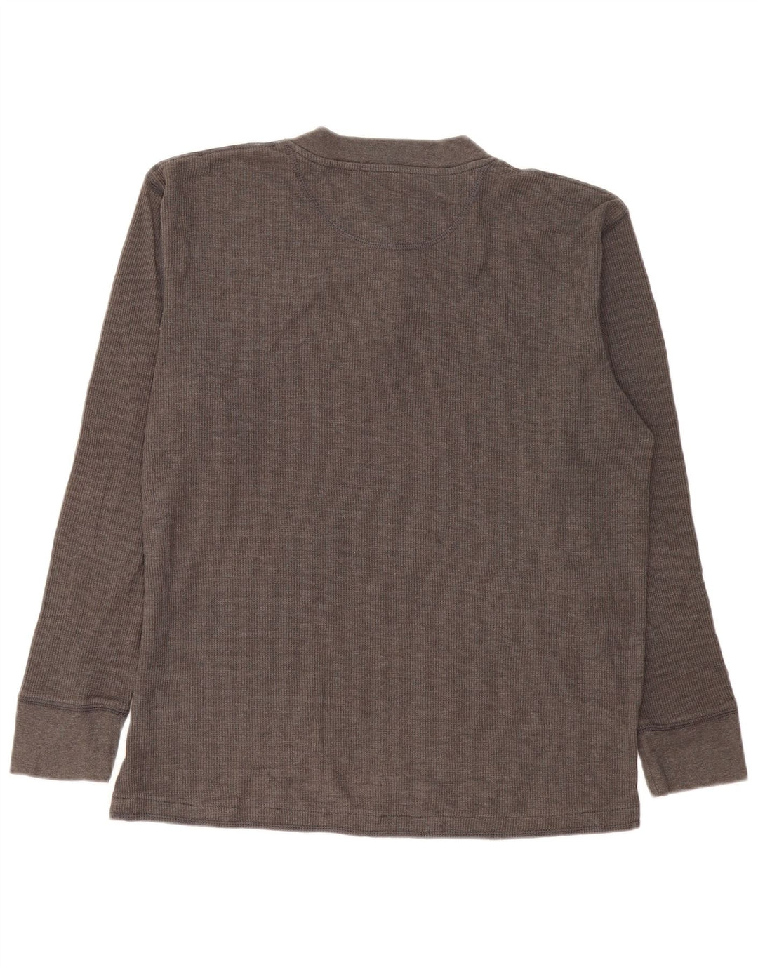 Wrangler Herren Top Langarm Mittelgrau