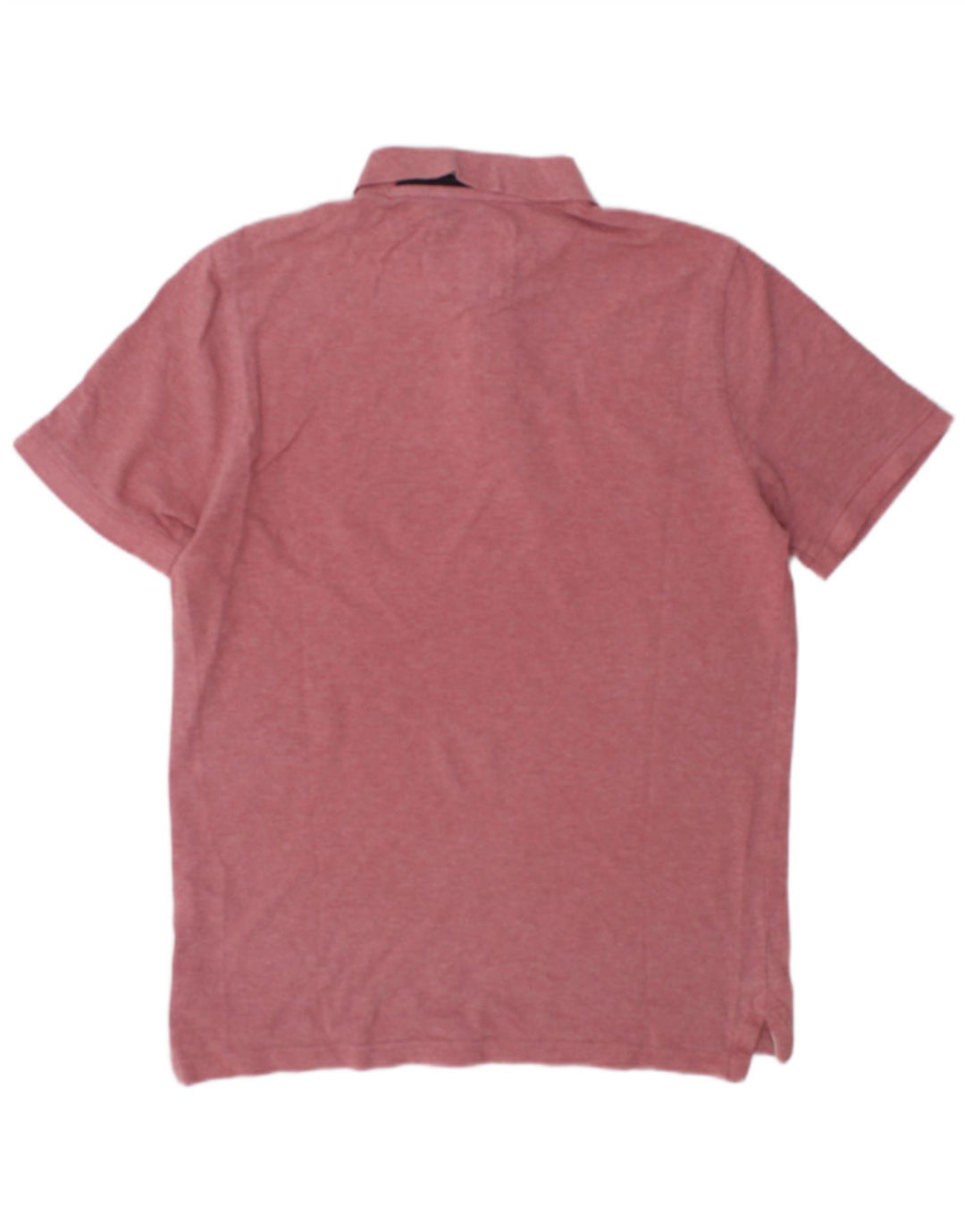 Crew Clothing Herren-Poloshirt aus mittelrosa Baumwolle