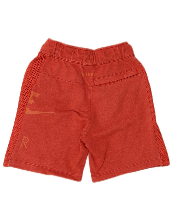Nike Jungen Graphic Regular Sport Shorts 10–11 Jahre Mittelrosa Baumwolle