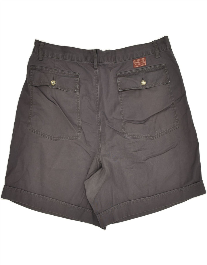 RIFLE Mens Casual Shorts W36 Large Grey Cotton | Vintage Rifle | Thrift | Second-Hand Rifle | Used Clothing | Messina Hembry 