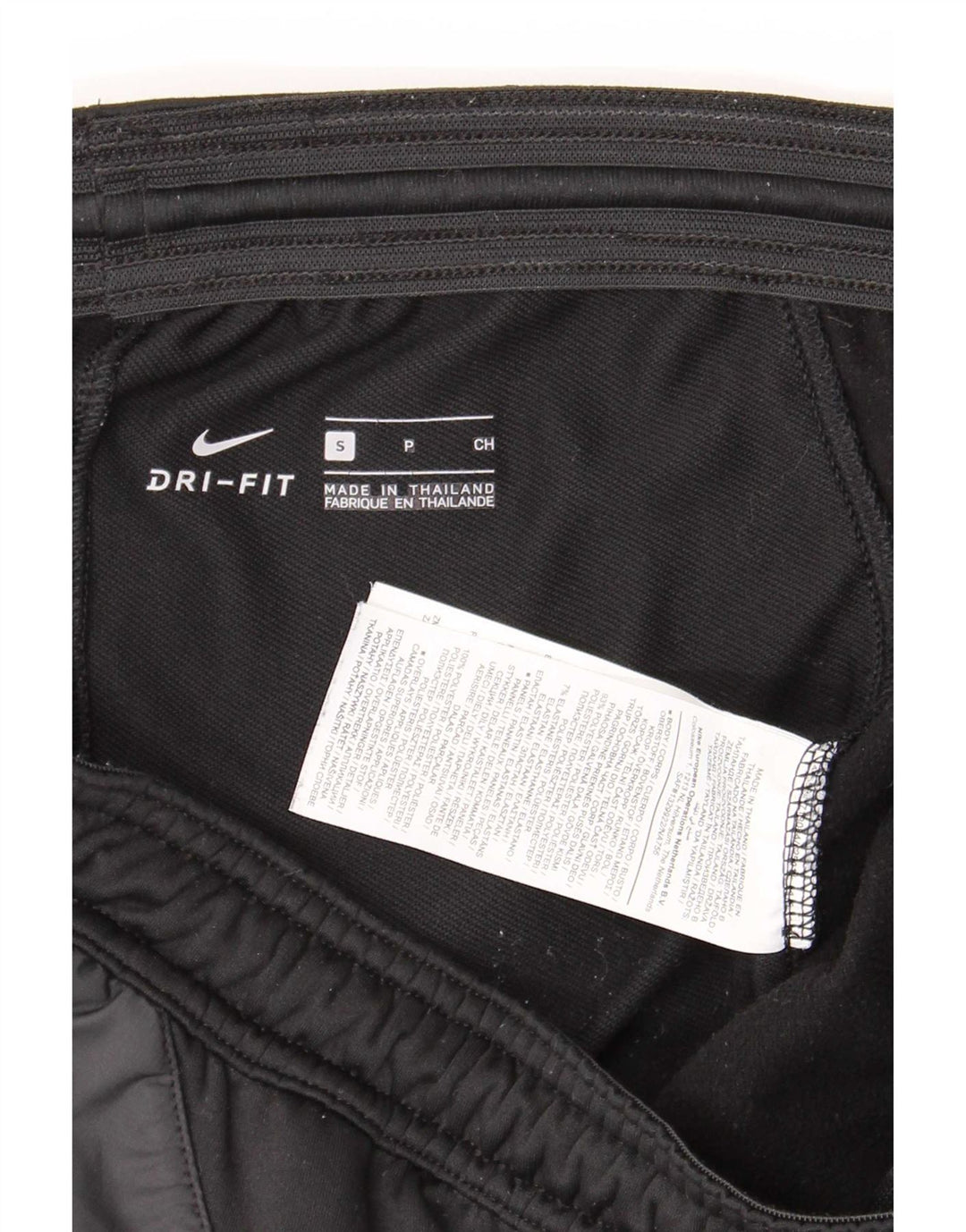 Nike Herren Dri Fit Trainingshose, Größe S, Schwarz, Colourblock-Polyester