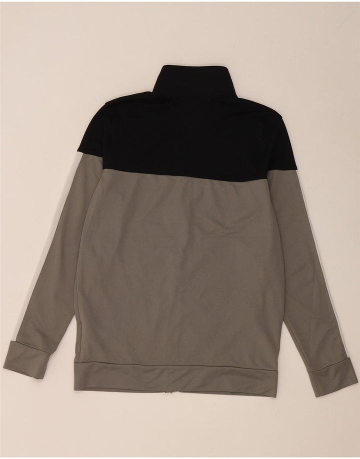 Under Armour Herren-Trainingsanzug-Top-Jacke, kleines graues Colourblock-Polyester