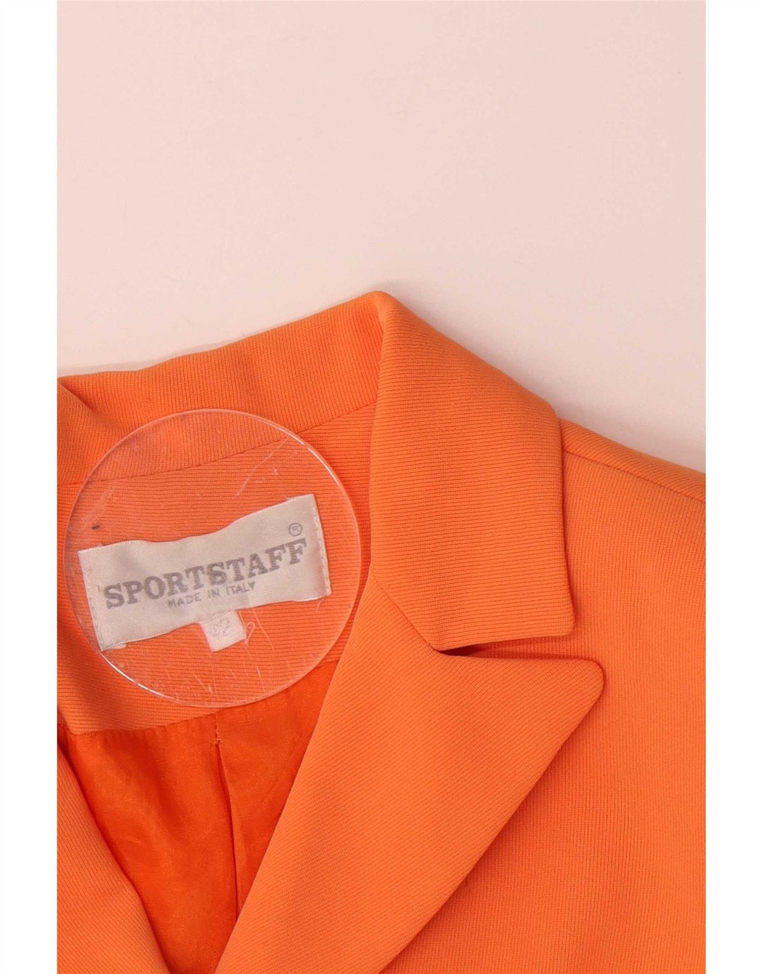 Sport Staff Damen 3-Knopf-Blazerjacke IT 42 Mittelorange