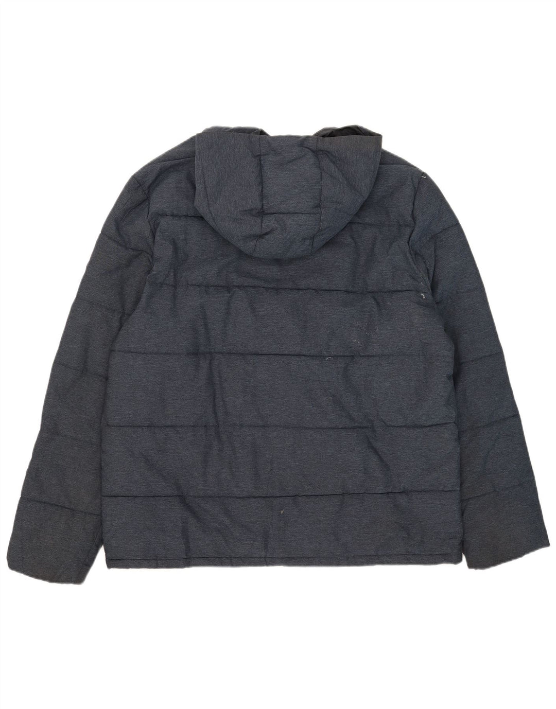 Penguin Wattierte Herrenjacke mit Kapuze, UK 44 2XL, Marineblau, Polyamid