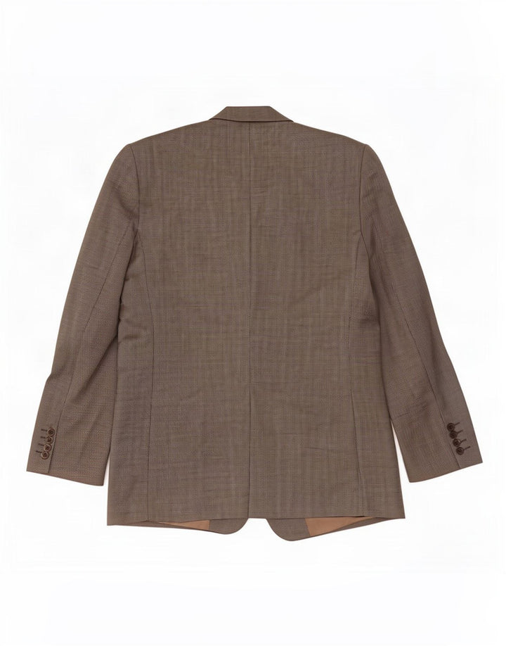 Marks & Spencer Herren-Blazer mit 2 Knöpfen, UK 42, große graue Wolle