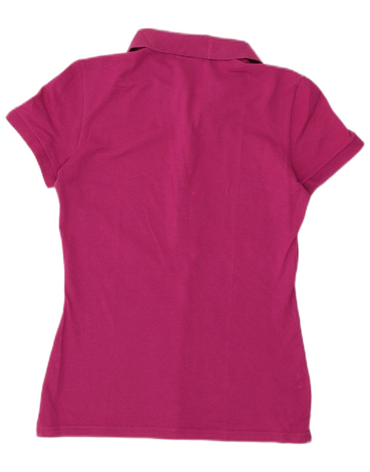 Lacoste Damen-Poloshirt, Größe 40, mittelrosa, Baumwolle