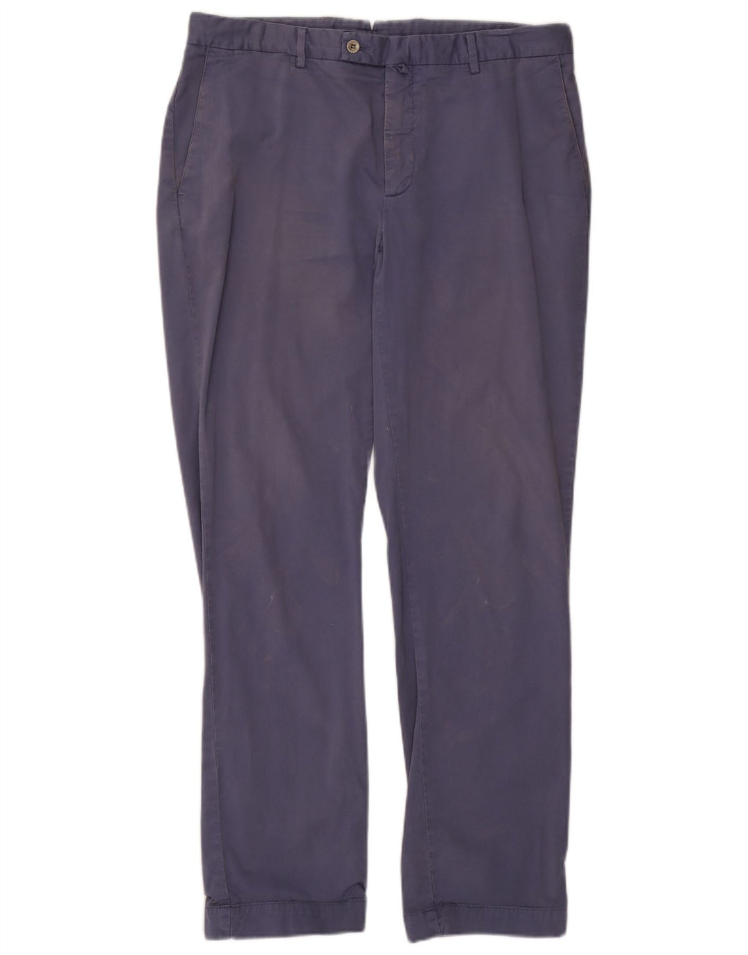 Hackett Herren-Anzughose, gerade, W36, L32, marineblau, Baumwolle