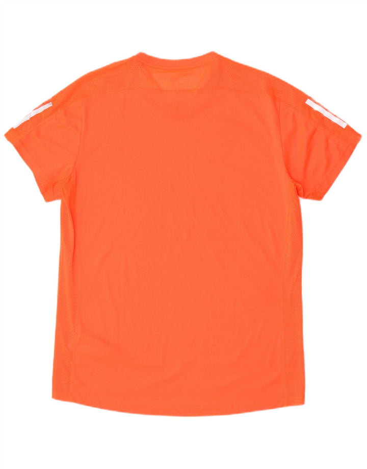 Adidas Herren Aeroready T-Shirt Top Mittelorange Polyester