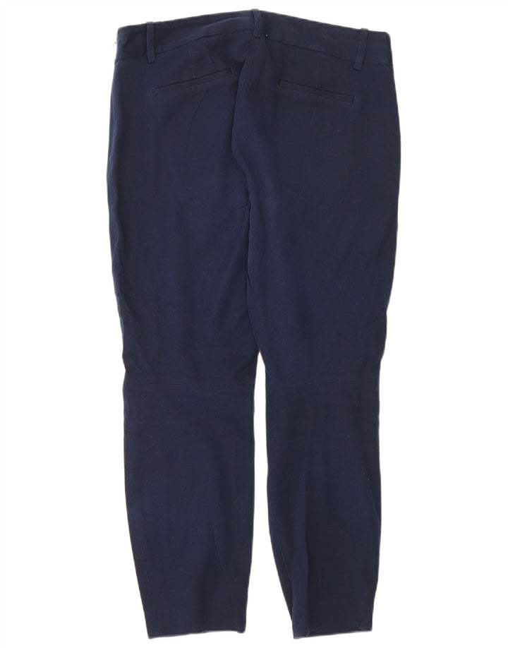 J. CREW Damen Minnie Slim Cropped-Hose US 8 Medium W30 L26 Marineblau