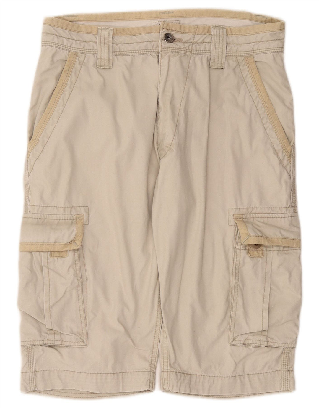LEVI'S Herren Cargoshorts W32 Mittelbeige Baumwolle