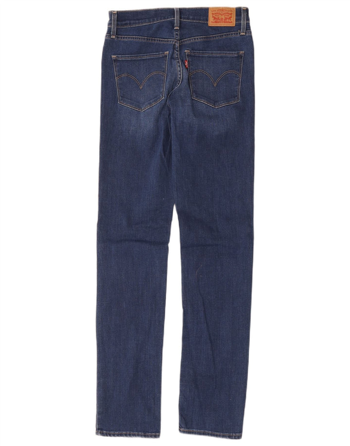 Levi's Damen 312 Shaping Slim Jeans W26 L32 Blaue Baumwolle