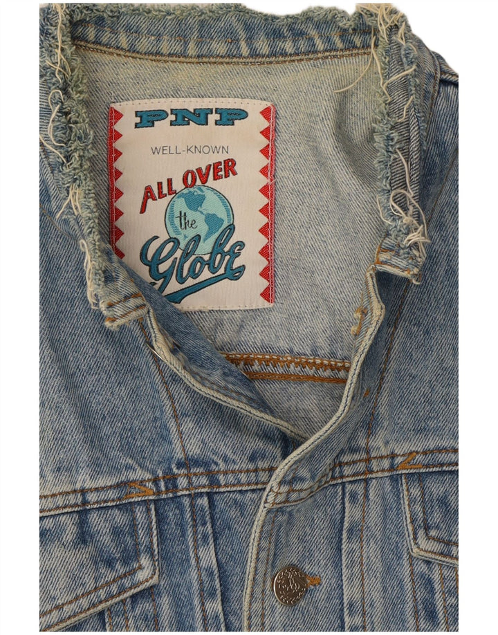 Vintage Herren Jeansjacke UK 36 Small Blue