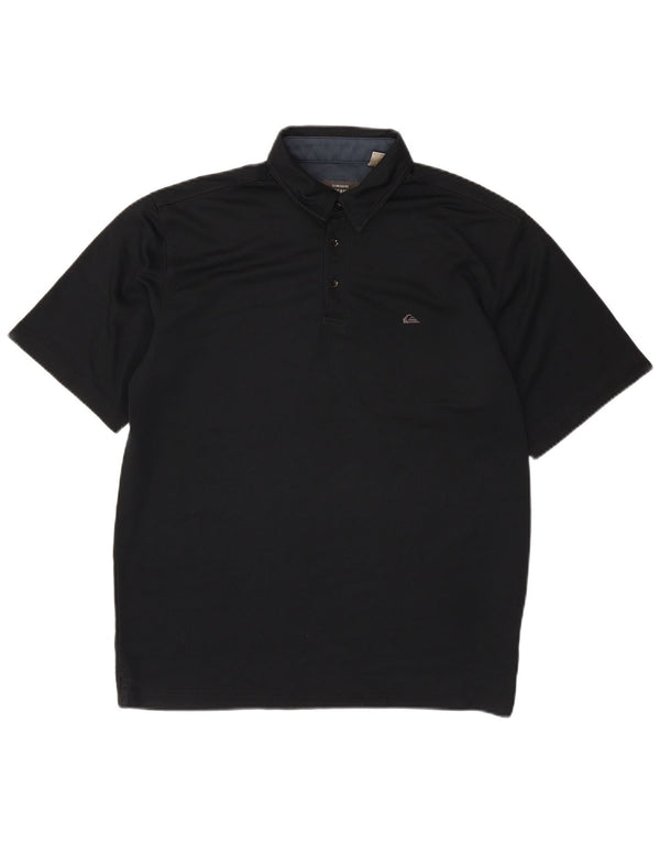 Quiksilver Herren Poloshirt XL Schwarz Polyester