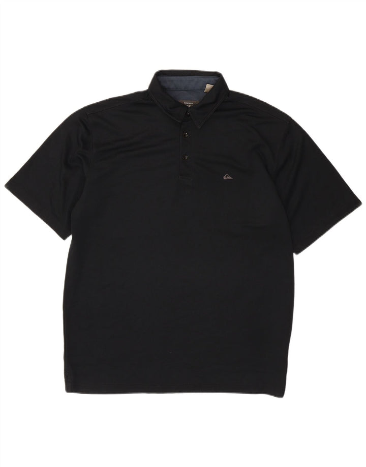 Quiksilver Herren Poloshirt XL Schwarz Polyester