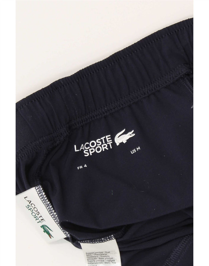 Lacoste Herren Graphic Sport Shorts Größe 4 Medium Marineblau Polyester