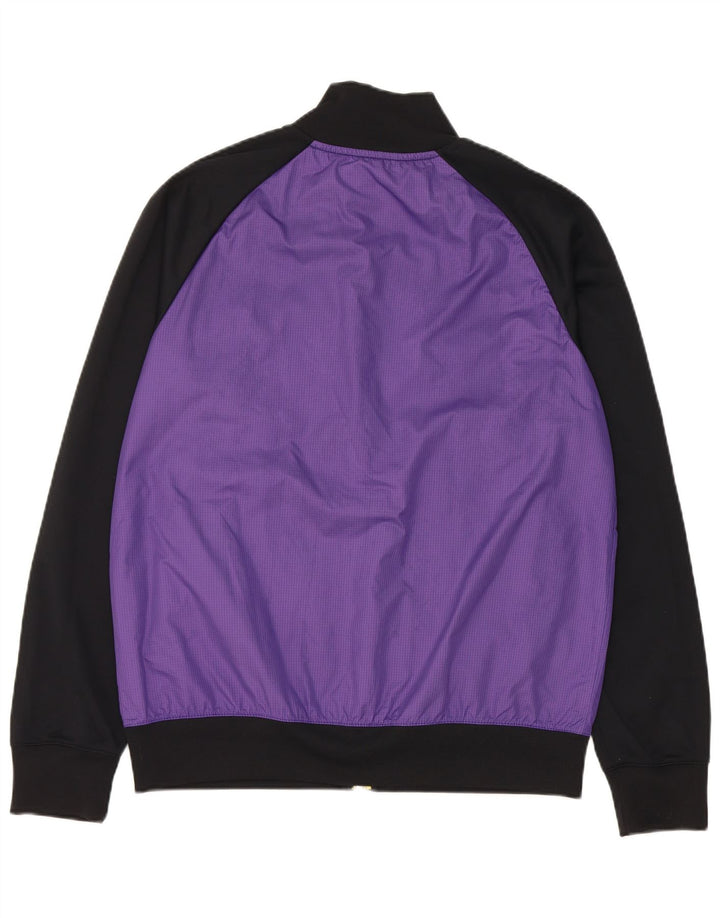 Nike Herren-Trainingsanzug-Top-Jacke, mittelviolett, Farbblock