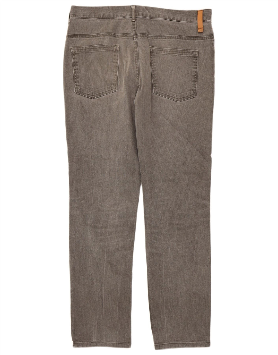 Zara Herren Straight Jeans EU 42 Large W32 L31 Graue Baumwolle