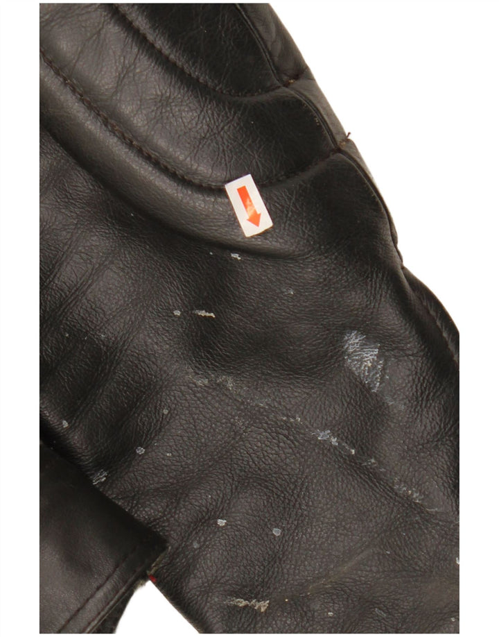 DAINESE Herren Bikerjacke IT 54 2XL Mehrfarbiges Colourblock-Leder